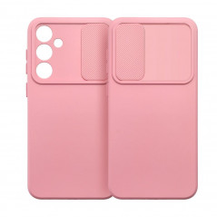 Samsung Galaxy S23 FE Coque Slide Rose clair