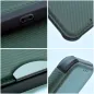 Samsung Galaxy S23 FE Portefeuilles Razor Book Fibre de carbone, Modèle de carbone Vert foncé Samsung Galaxy S23 FE Portefeuilles Razor Book Fibre de carbone, Modèle de carbone Vert foncé