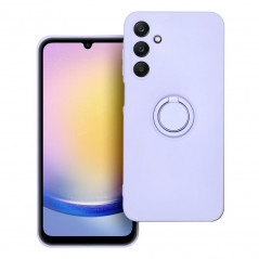 Samsung Galaxy A25 5G Coque Silicone ring Violet (Violet)