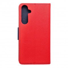 Samsung Galaxy A35 Portefeuilles Fancy Book Rouge / Marine