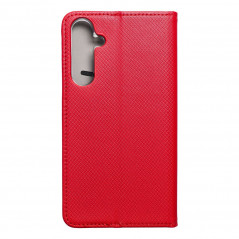 Samsung Galaxy A55 Portefeuilles Smart Case Book Rouge