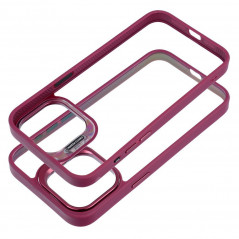 Apple iPhone 15 Pro Max Coque Bracket Pourpre foncé