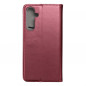 Samsung Galaxy A35 Portefeuilles Smart Magneto book Bourgogne