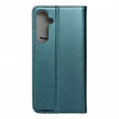 Samsung Galaxy A35 Portefeuilles Smart Magneto book Vert foncé