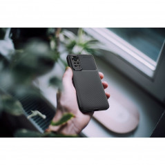 XIAOMI Redmi 12C Coque Carbon premium Élégant  Noir