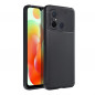 XIAOMI Redmi 12C Coque Carbon premium Élégant  Noir