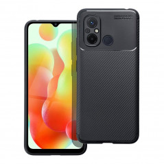 XIAOMI Redmi 12C Coque Carbon premium Élégant  Noir