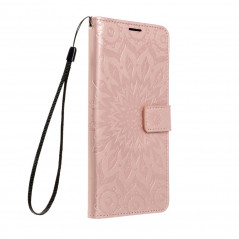 Samsung Galaxy A15 5G Portefeuilles MEZZO Book Mandala  Or rose