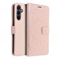 Samsung Galaxy A15 5G Portefeuilles MEZZO Book Mandala  Or rose