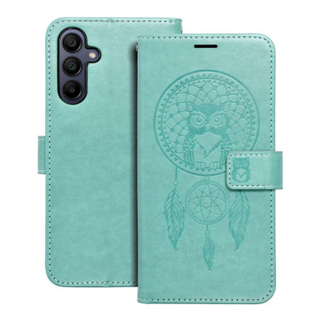 Samsung Galaxy A15 5G Portefeuilles MEZZO Book Capteurs de rêve  Vert