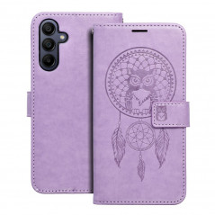 Samsung Galaxy A15 5G Portefeuilles MEZZO Book Capteurs de rêve  Violet (Purple)