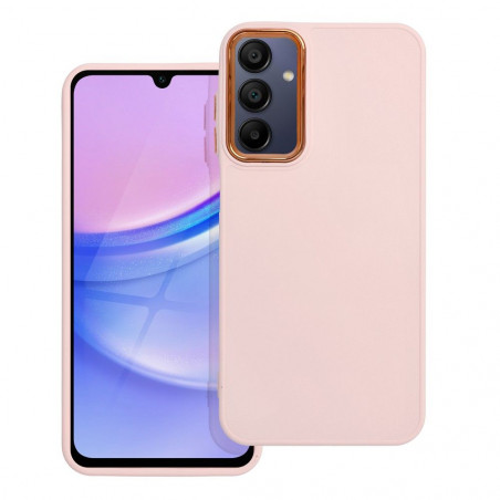 Samsung Galaxy A15 5G Coque FRAME Élégant  Rose poudré