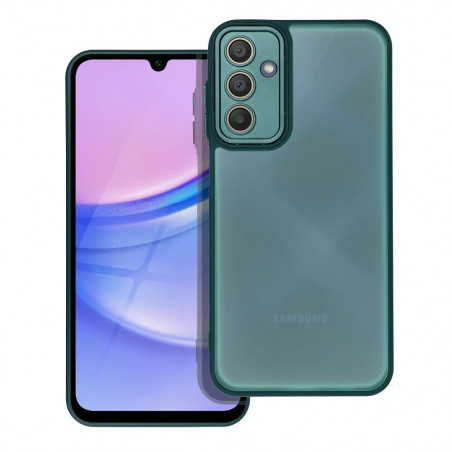 Samsung Galaxy A15 5G Coque VARIETE Élégant  Vert foncé