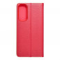 Samsung Galaxy A25 5G Portefeuilles LUNA Book Gold Élégant  Rouge