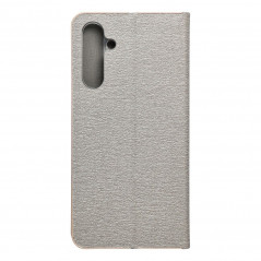 Samsung Galaxy A25 5G Portefeuilles LUNA Book Gold Élégant  Argenté