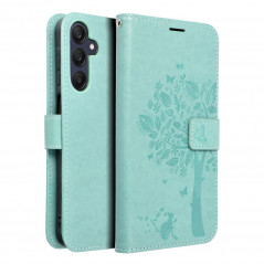 Samsung Galaxy A25 5G Portefeuilles MEZZO Book Arbre  Vert