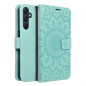 Samsung Galaxy A25 5G Portefeuilles MEZZO Book Mandala  Vert