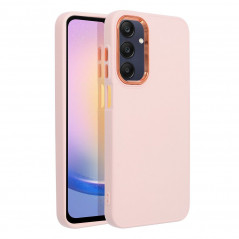 Samsung Galaxy A25 5G Coque FRAME Élégant  Rose poudré