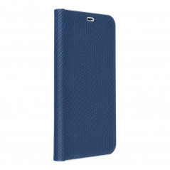Samsung Galaxy A05 Portefeuilles LUNA Book Carbon Fibre de carbone, Élégant  Bleu