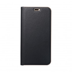 Samsung Galaxy A05 Portefeuilles LUNA Book Gold Élégant  Noir