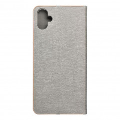 Samsung Galaxy A05 Portefeuilles LUNA Book Gold Élégant  Argenté