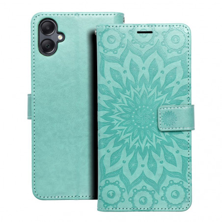 Samsung Galaxy A05 Portefeuilles MEZZO Book Mandala  Vert