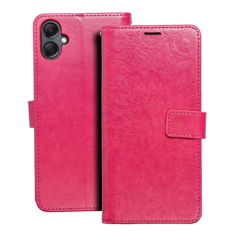 Samsung Galaxy A05 Portefeuilles MEZZO Book Mandala  Magenta