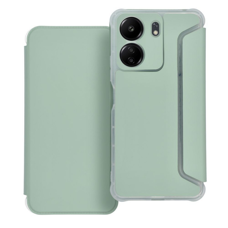 XIAOMI Redmi 13C Portefeuilles Piano Book Vert clair
