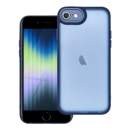 Apple iPhone SE 2022 5G Coque VARIETE Élégant  Bleu marine