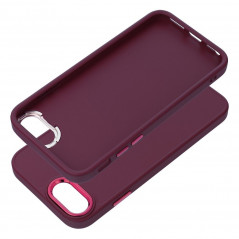 Apple iPhone SE 2022 5G Coque FRAME Élégant  Violet (Purple)