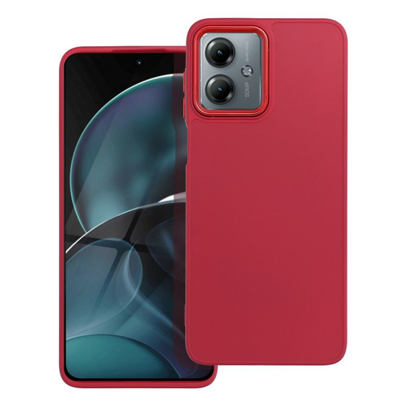 Motorola Moto G14 Coque FRAME Élégant  Magenta
