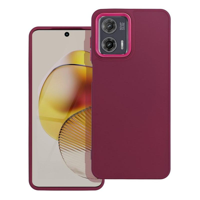 Motorola Moto G73 Coque FRAME Élégant  Violet (Purple)