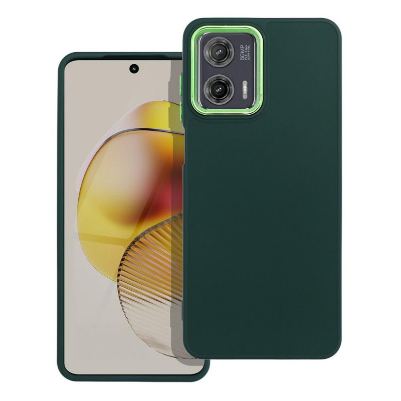Motorola Moto G73 Coque FRAME Élégant  Vert