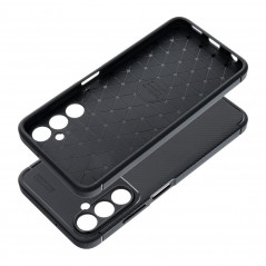 Samsung Galaxy A05s Coque Carbon premium Élégant  Noir