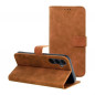 Samsung Galaxy A55 Portefeuilles TENDER Book Brun