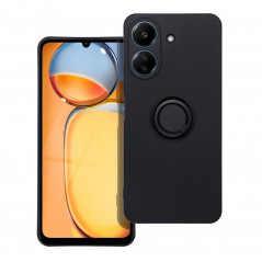 XIAOMI Redmi 13C Coque Silicone ring Noir