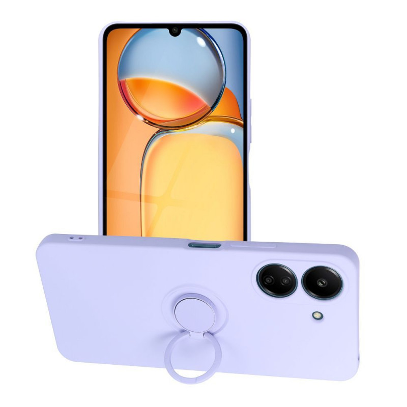 XIAOMI Redmi 13C Coque Silicone ring Violet (Violet)
