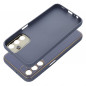 Samsung Galaxy A15 5G Coque Leather Bleu