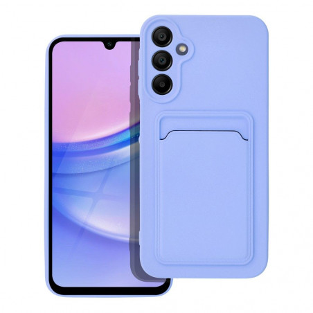 Samsung Galaxy A15 5G Coque Card Violet (Violet)