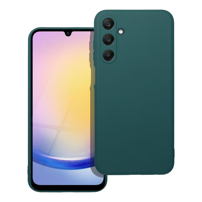 Samsung Galaxy A25 5G Coque MATT Vert foncé