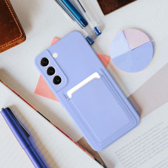 Samsung Galaxy A25 5G Coque Card Violet (Violet)