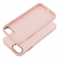 Apple iPhone SE 2020 Coque FRAME Élégant  Rose poudré