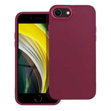 Apple iPhone SE 2020 Coque FRAME Élégant  Violet (Purple)
