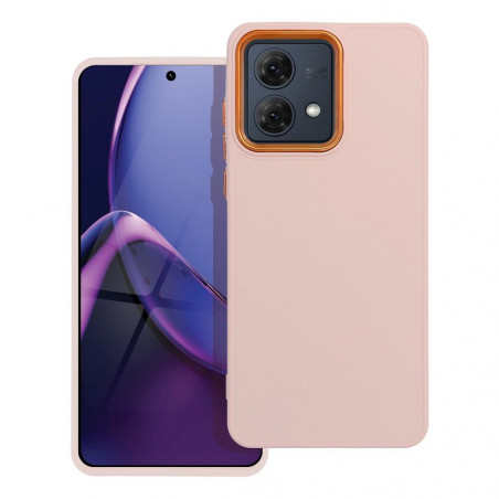 Motorola Moto G84 Coque FRAME Élégant  Rose poudré