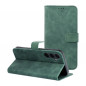 Samsung Galaxy A55 Portefeuilles TENDER Book Vert