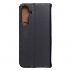 Samsung Galaxy A55 Portefeuilles Leather case SMART PRO Élégant  Noir
