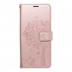Samsung Galaxy A55 Portefeuilles MEZZO Book Arbre  Or rose