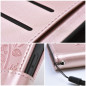 Samsung Galaxy A55 Portefeuilles MEZZO Book Arbre  Or rose