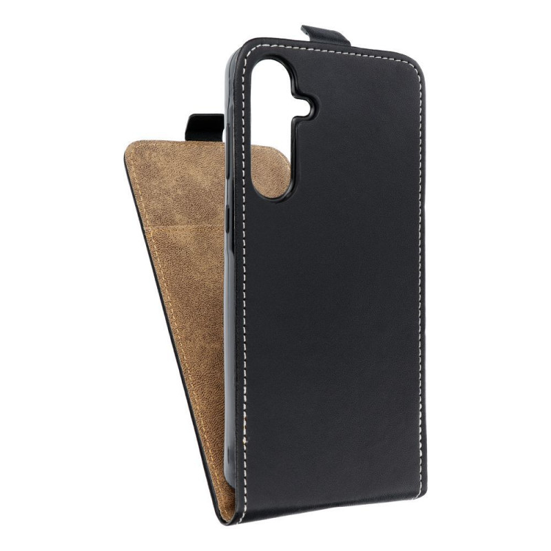 Samsung Galaxy A55 Étuis verticaux Slim Flexi Fresh Noir