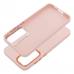 Samsung Galaxy A55 Coque FRAME Élégant  Rose poudré